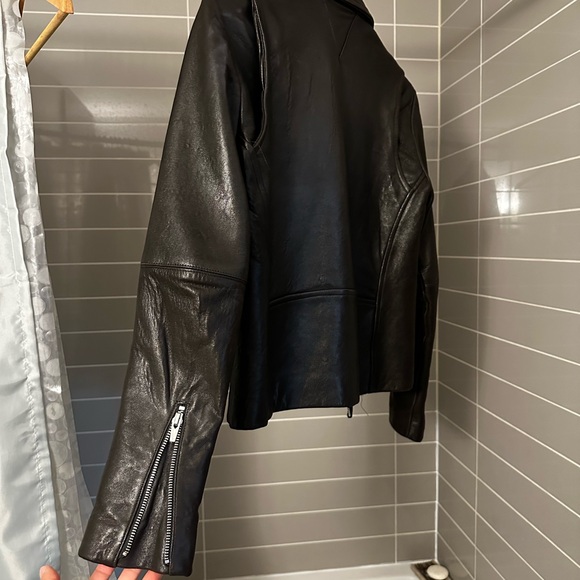Veda Reformation Leather Jacket - Picture 4 of 6